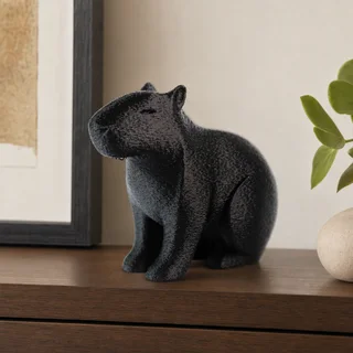 Escultura Capibara Minimalista