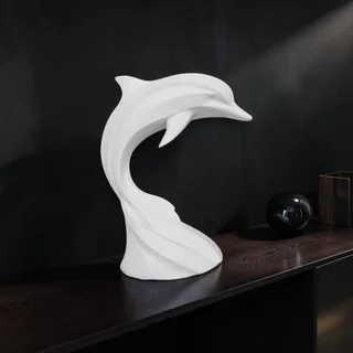 Escultura Delfín Espiral 15 cm