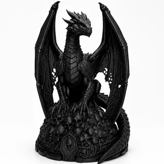 Escultura Dragón Supremo 17 cm