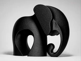Escultura Elefante Abstracto