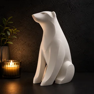 Escultura Oso Polar 15 cm