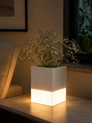 Maceta Luminosa LED